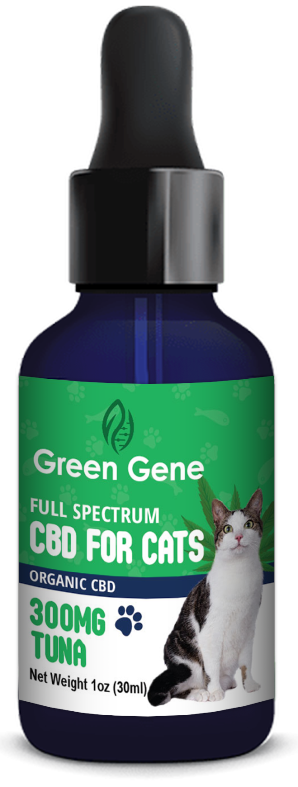 Full Spectrum CBD Oil for Cats - Feline Wellness Formula (300MG - 600MG)