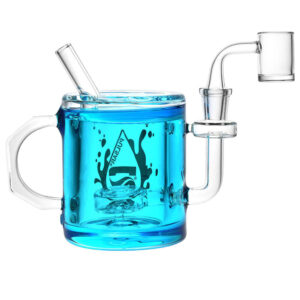 Pulsar Coffee Cup Glycerin Dab Rig | 6" | 14mm F