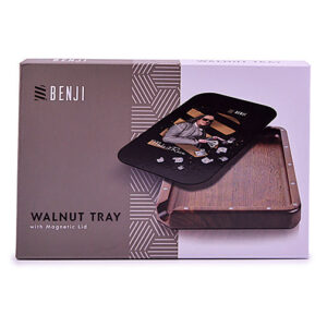 Benji - Walnut Tray w/ Magnetic Lid Kit - Make it Rain