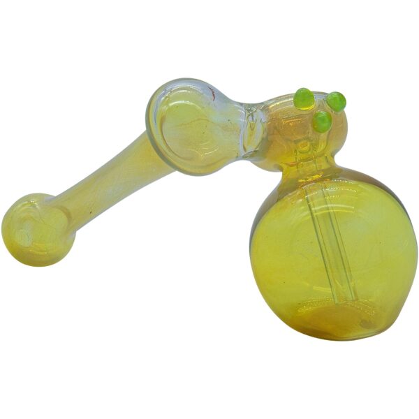 LA Pipes "Silver Sidecar" Fumed Hammer Sidecar Pipe (Various Colors)