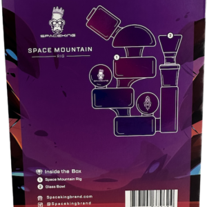 Space King Glass - 'Space Mountain' Bong