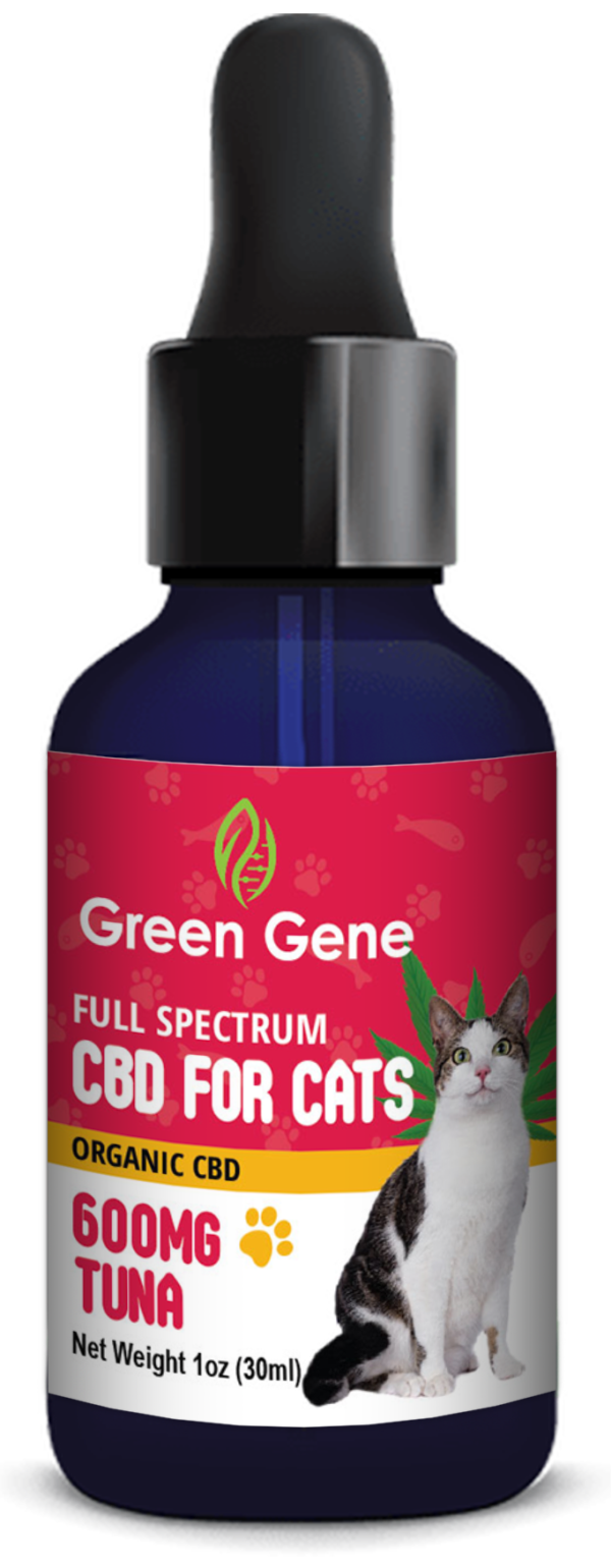 Full Spectrum CBD Oil for Cats - Feline Wellness Formula (300MG - 600MG)