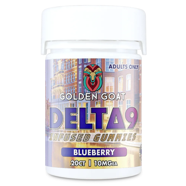 Delta 9 Infused Gummy Squares – Blueberry