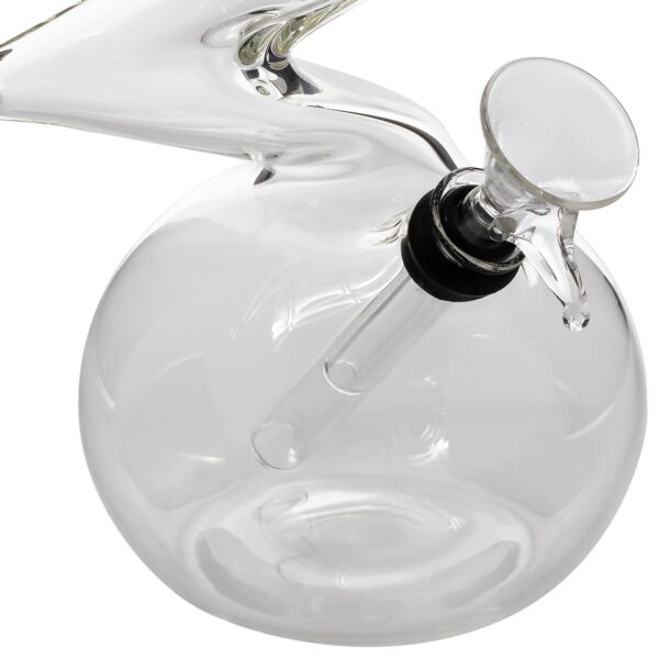 LA Pipes "Jacob's Ladder" Crystal Clear Zong Bong