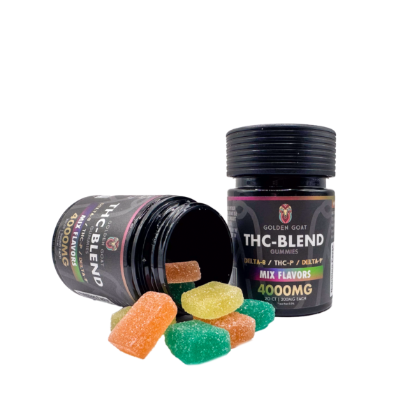 THC Blended 4000MG Infused Gummies Delta 8 / THC-P / Delta 9 - Mix Flavors