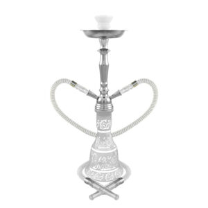 20" Hieros 2-Hose Premium Hookah - Colors Vary