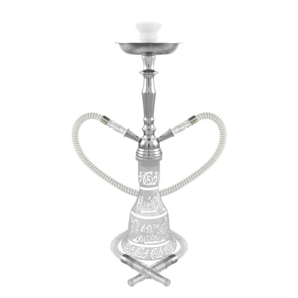 20" Hieros 2-Hose Premium Hookah - Colors Vary