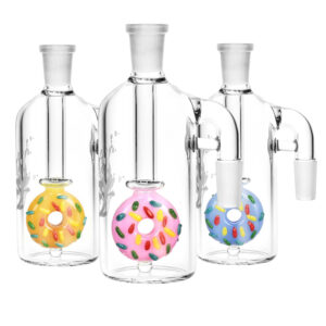 Pulsar Donut Perc Ash Catcher - 14mm M / 45D / Colors Vary