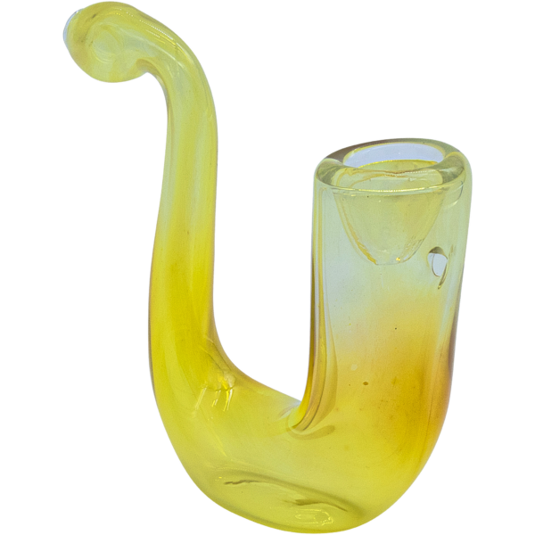 LA Pipes "Calabash" Fumed Glass Sherlock