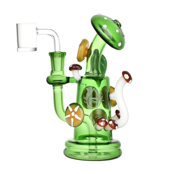 Pulsar Shroom Crazy Dab Rig | 6.75" | 14mm F