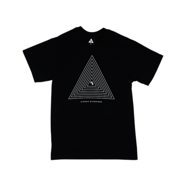 Higher Standards T-Shirt - Concentric Triangle